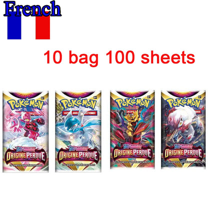 Pokémon Mega Evolution 42-Piece Card Set - Lost Origin Battle Cards, Anime Trading Card Box & Kids’ Collectible Game Toys