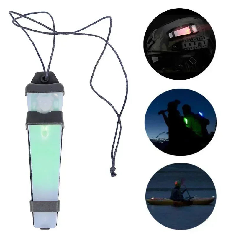 Tactical FMA Helmet Safety Flashing Light – Waterproof Survival Signal Lamp for Hunting, Hiking & Cycling