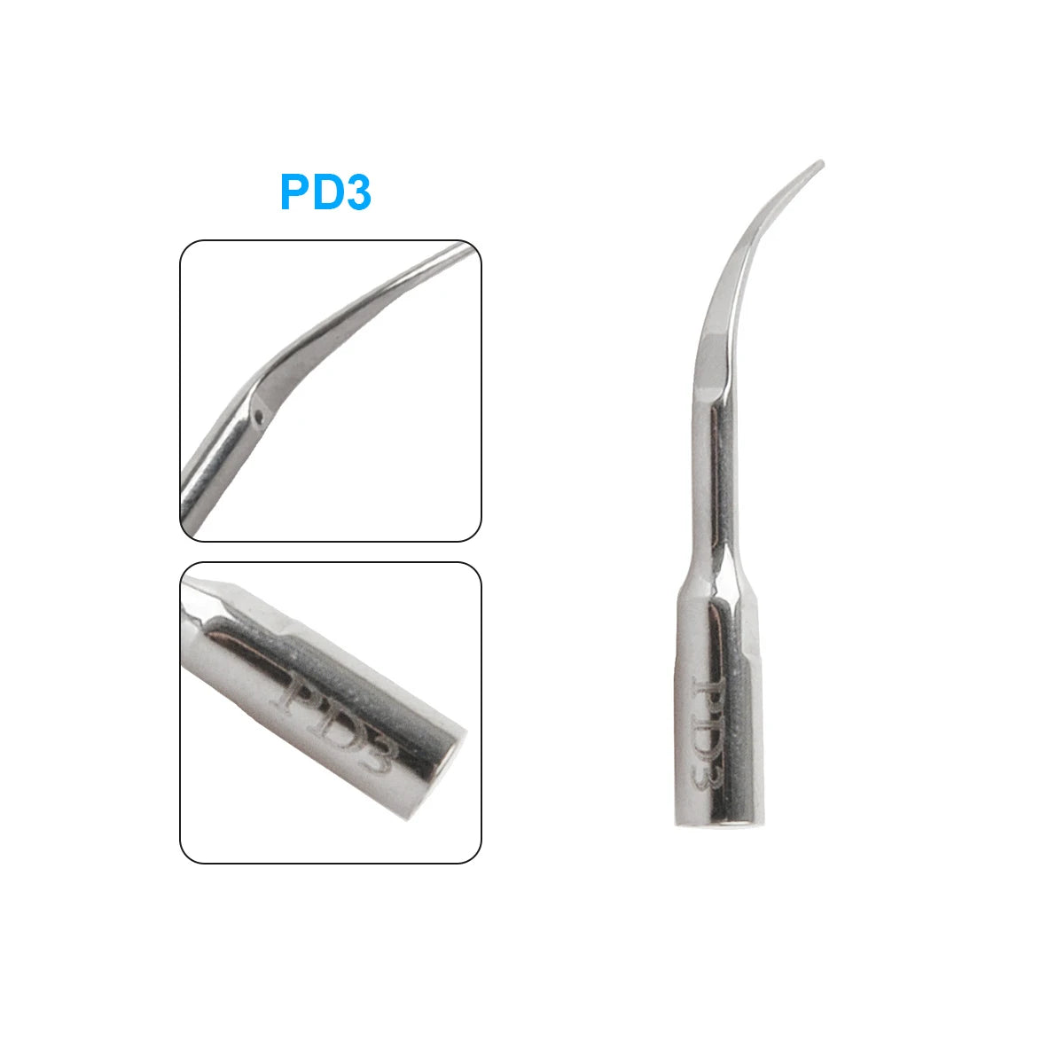 AZDENT Dental Ultrasonic Scaler Tips – Scaling, Periodontics, Endo, Perio Tips for EMS, Woodpecker, DTE, NSK, SATELEC Scalers
