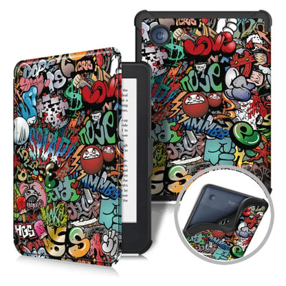Kobo Clara BW/Clara Colour 2024 Case - 6 Inch Auto Wake Sleep PU Leather Cover, Soft Magnetic Ereader Hoesje N365 N367 Funda