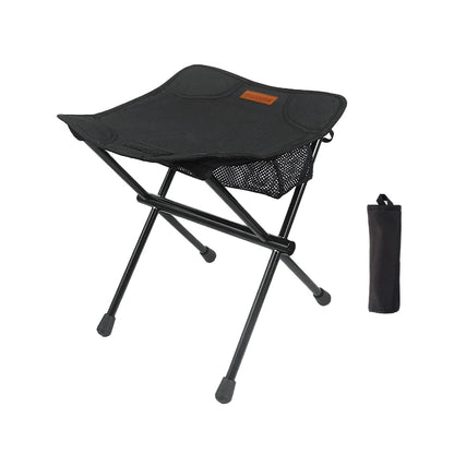 Portable Folding Camping Stool Aluminum Alloy Lightweight Outdoor Fishing & Picnic Chair
