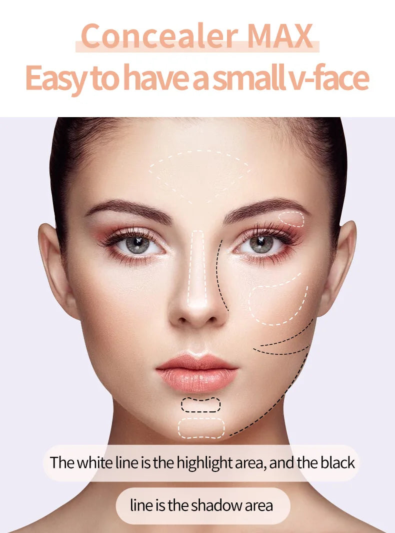 Face Freckles Concealer Pen – Long-Lasting Dark Circles Corrector & Contour Eye Stick for Makeup