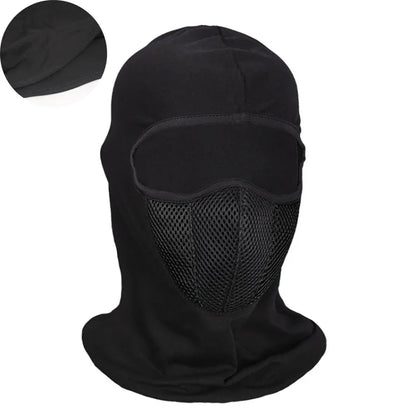 Breathable Motorcycle Balaclava – Full Face Skullies Cap for Motocross, Moto Riding & Helmet Use