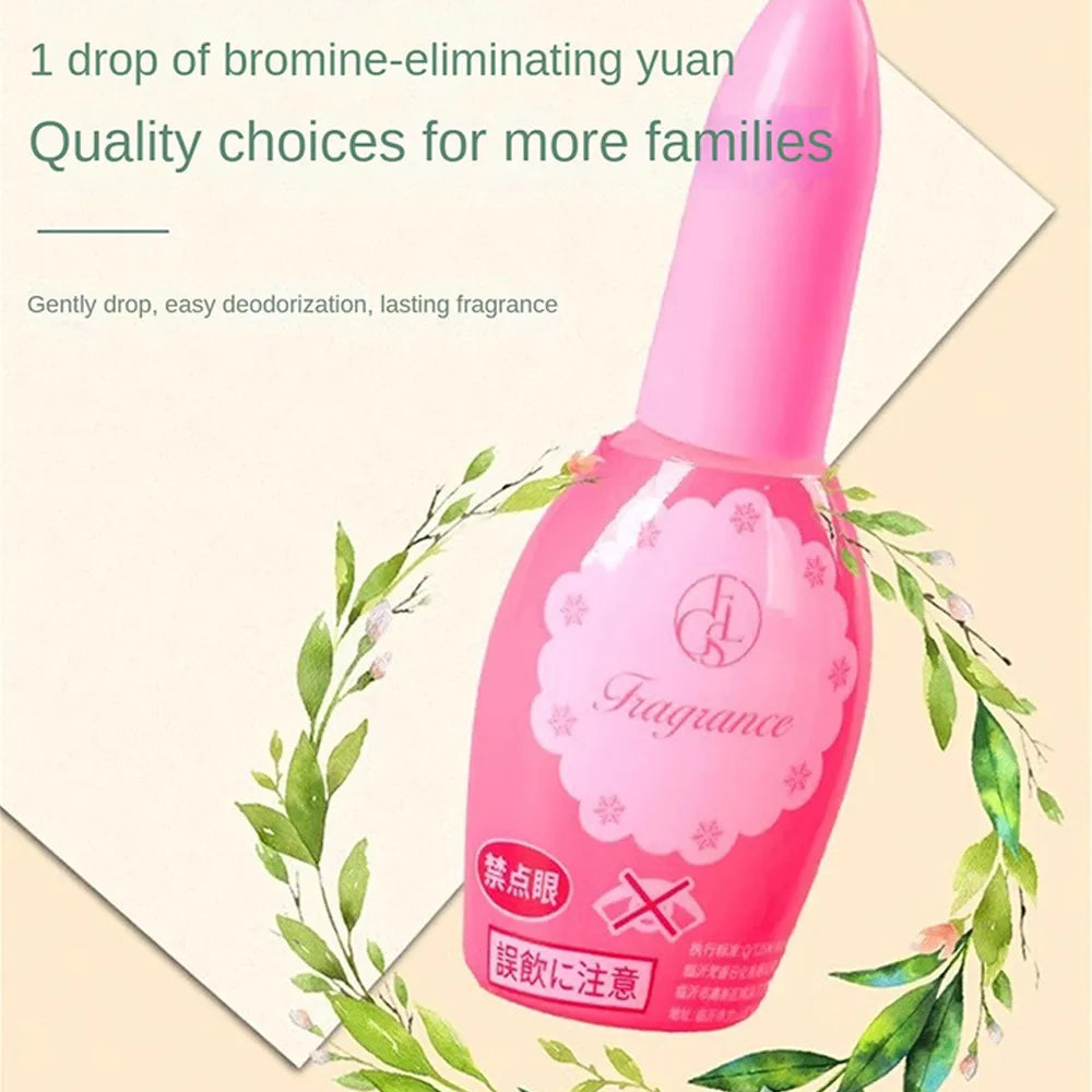 20ml Yuan Toilet Deodorant – One Drop Fragrance Liquid, Indoor Aromatherapy & Air Freshener to Remove Odor
