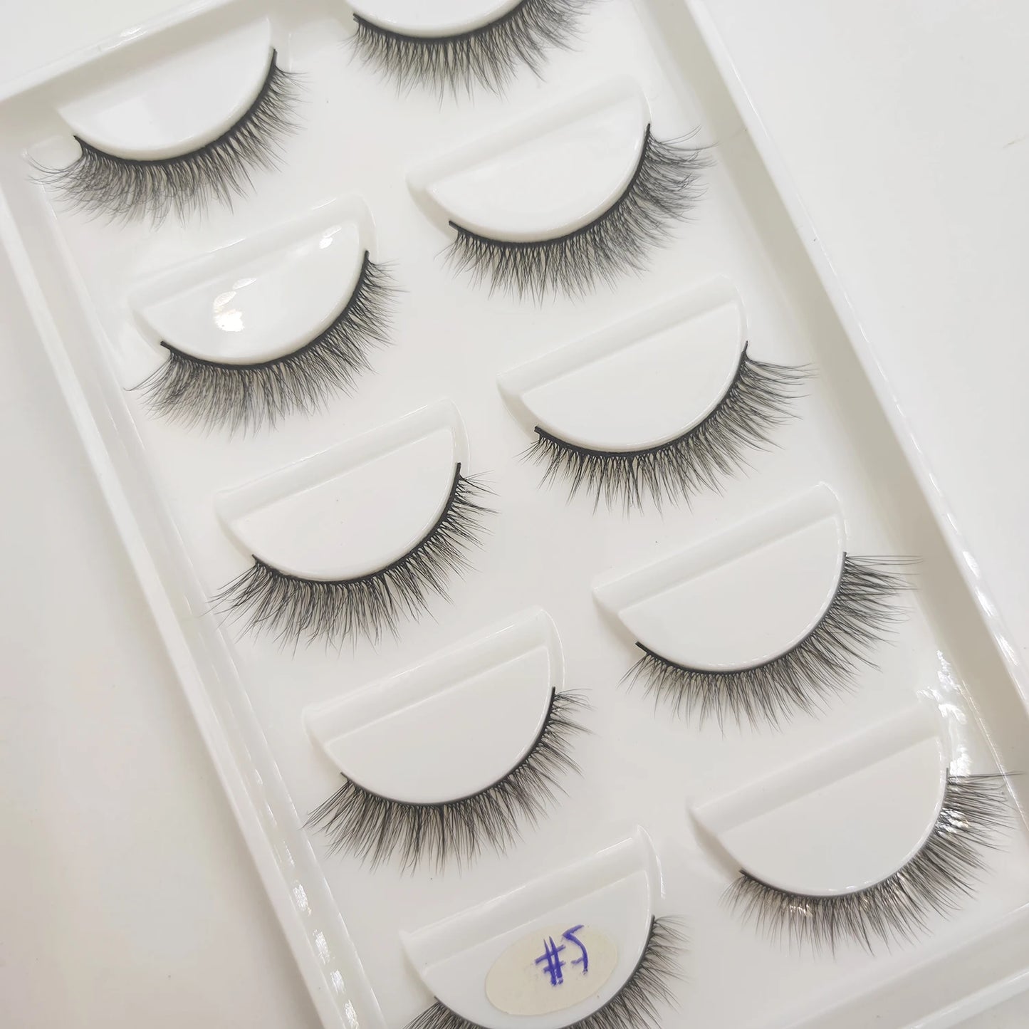 38 Styles 5 Pairs 3D Mink False Eyelashes – Natural Fake Lashes Makeup Beauty Tools