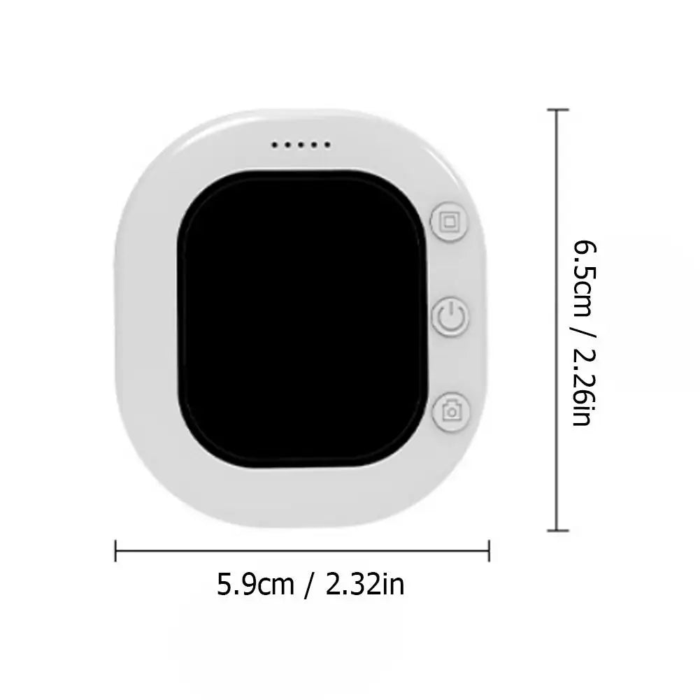 Mini Wireless Magnetic Phone Screen Projector - Rear Camera Selfie Monitor for Vlog & Live Streaming