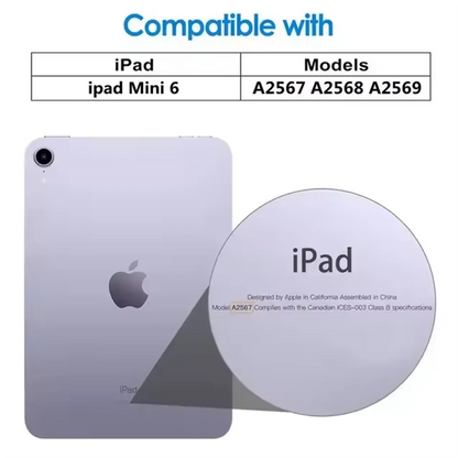Tempered Glass Screen Protector for iPad - Compatible with iPad 5th–10th Gen, Air, Mini & Pro 11" Models