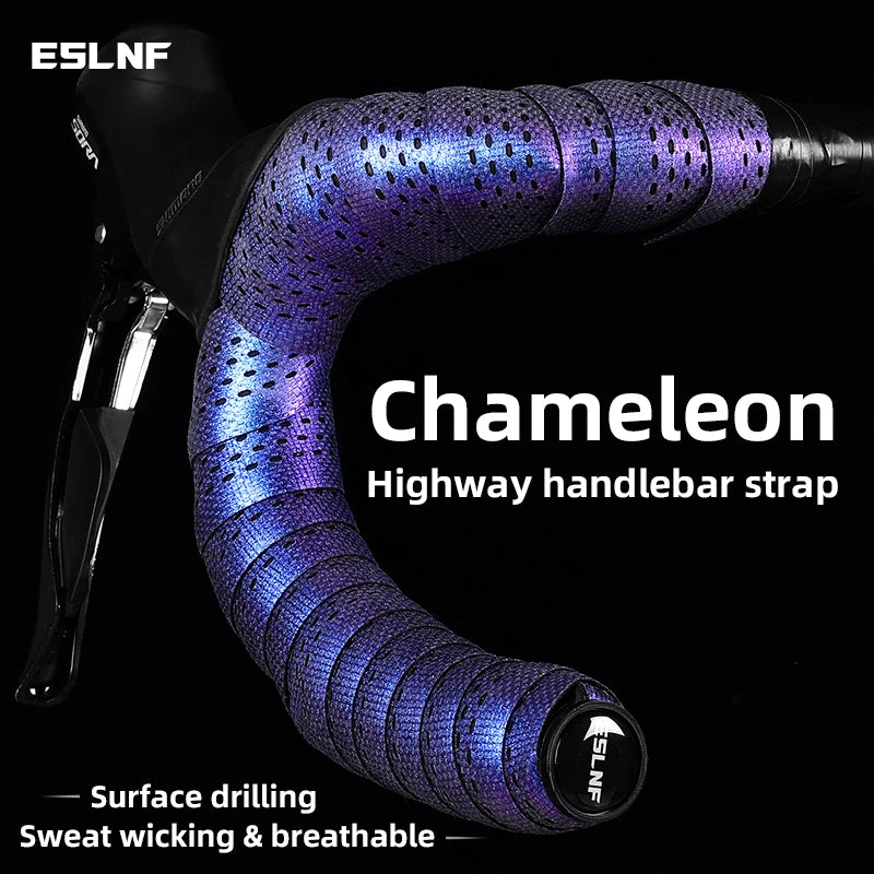 ESLNF Colorful Thickened Anti-Slip Handlebar Tape – Anti-Vibration Comfort Road Bike Bar Wrap