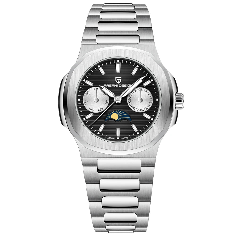 2024 PAGANI DESIGN Women's Luxury Quartz Watch – Sapphire Waterproof Wristwatch Gift for Her