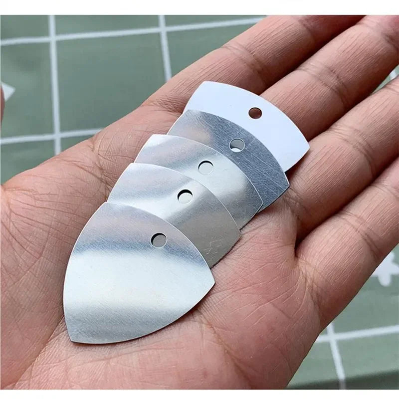 10/20/50PCS Metal Phone Opening Tools – Guitar Pick Pry Openers for iPhone, iPad, Tablet & PC Disassembly Repair Kit