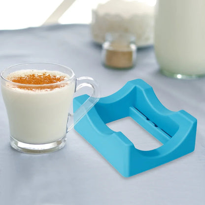 Silicone Tumbler Cradle Holder - Cup Stand with Slot for Crafts, Decals, and Small Tumblers