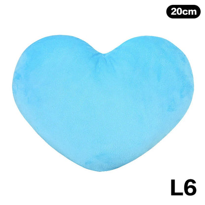Cute Heart-Shaped Plush Pillow – Soft Sleeping Cushion for Living Room Decor, Valentine’s Day Gifts, Comfortable Sofa Pillow (15/20/30cm)