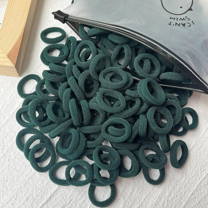 20/50PCS Kids Elastic Hair Bands – Girls Sweets Scrunchie Rubber Bands for Children Hair Ties & Headbands