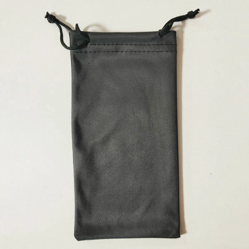 Microfiber Eyeglasses Storage Bag – Soft Portable Sunglasses Pouch for Scratch Protection, Lightweight Cloth Glasses Case for Travel