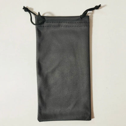 Microfiber Eyeglasses Storage Bag – Soft Portable Sunglasses Pouch for Scratch Protection, Lightweight Cloth Glasses Case for Travel