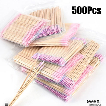 100–1000PCS Lint-Free Cotton Pads – Professional Nail Wipes for Gel Polish Removal & Nail Art Cleaning