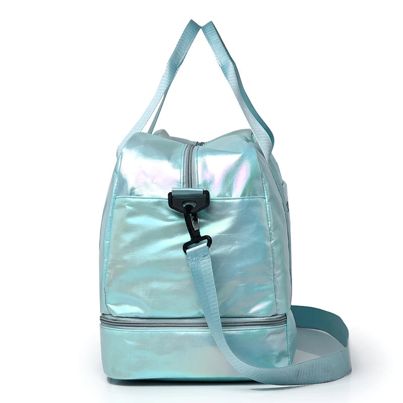 AOTTLA Women’s Travel Bag – Large Capacity Handbag & Shoulder Bag with Dry/Wet Separation for Sports, Fitness & Luggage