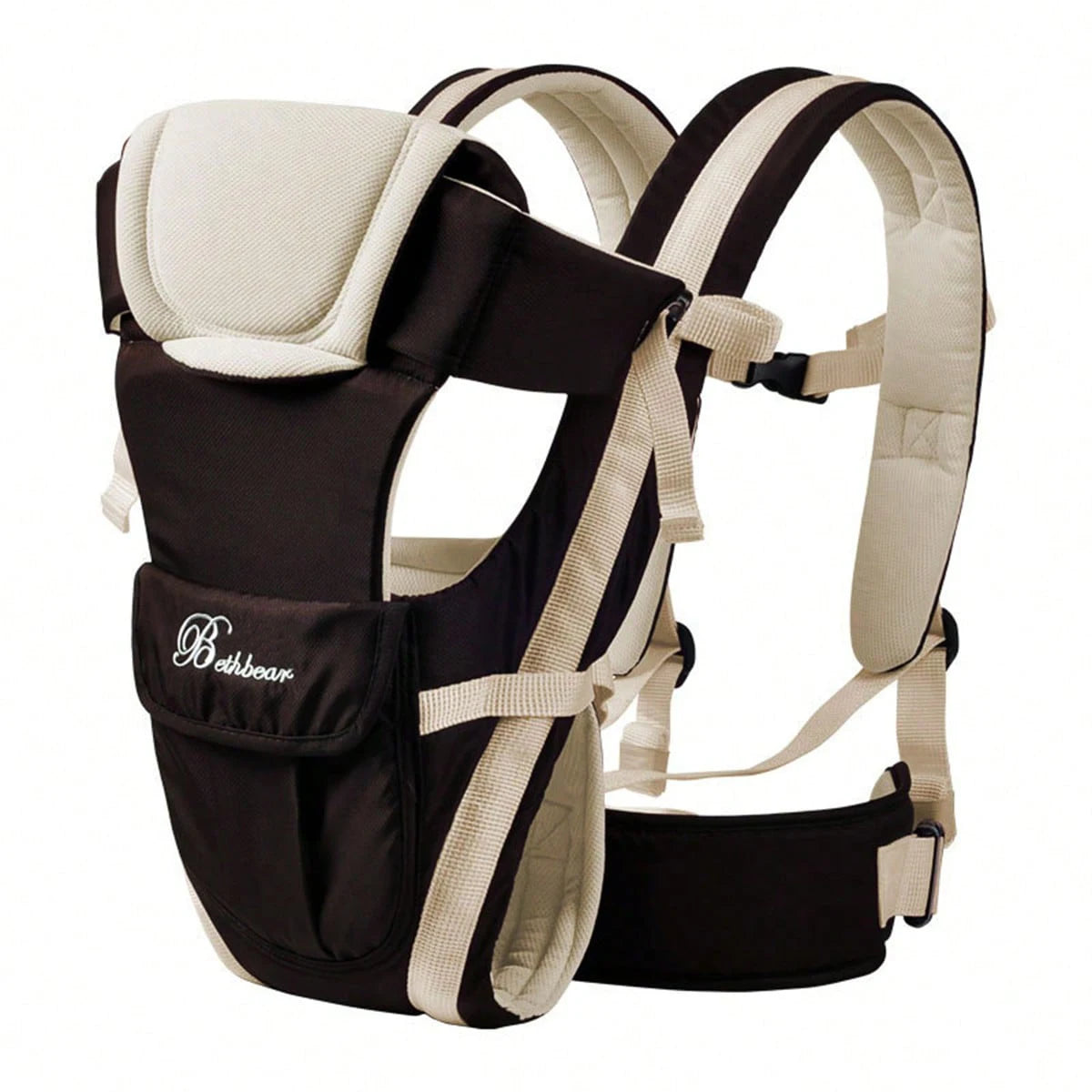 4-in-1 Ergonomic Baby Sling Carrier - Adjustable Backpack Carrier for Newborns to Toddlers