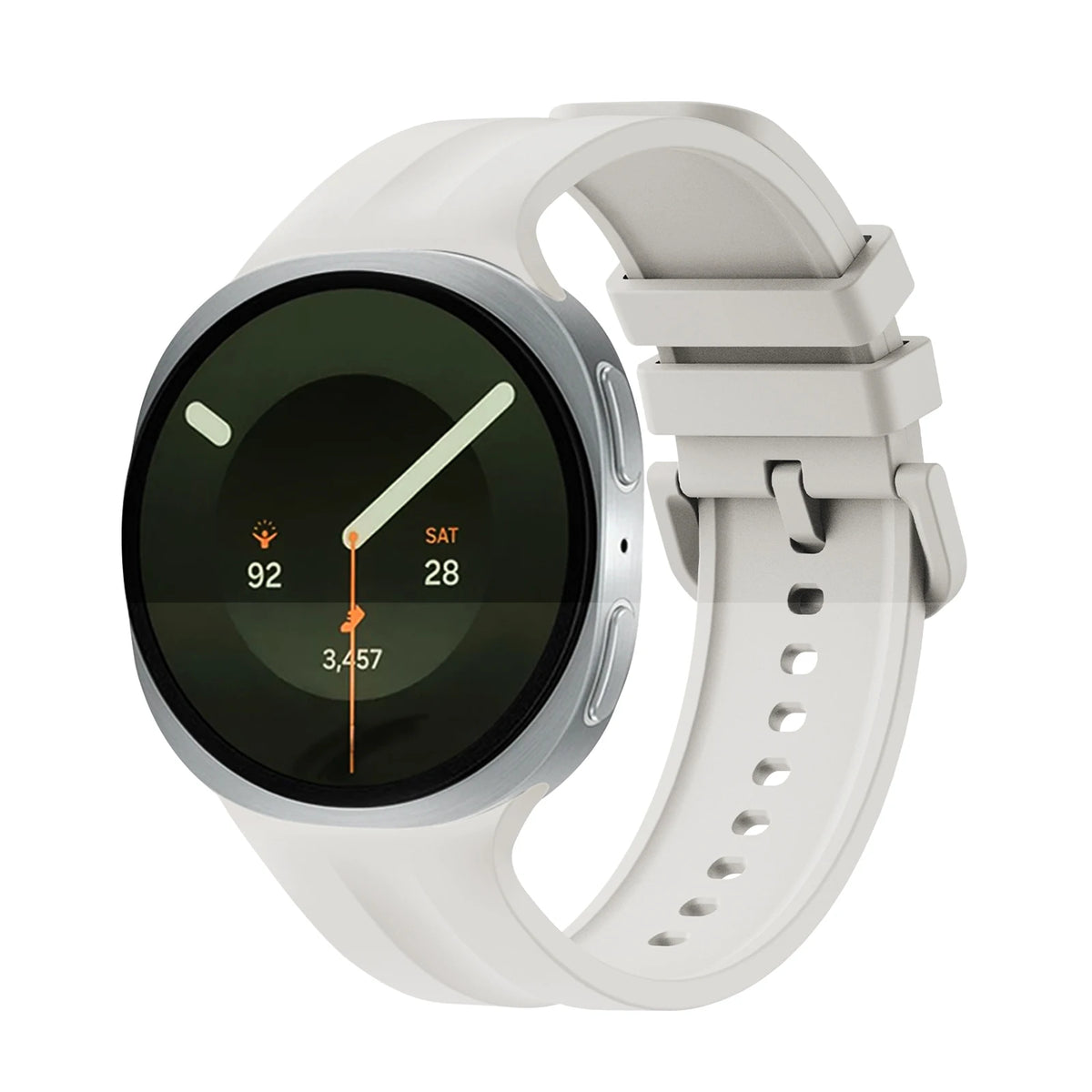 Silicone Sport Band for Samsung Galaxy Watch 9 and Watch 8 - Replacement Strap for 40mm, 44mm and Watch 8 Classic 46mm Models