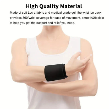 Wrist Ice Wrap Gel Pack – Reusable Hot & Cold Therapy for Hands, Pain Relief & Swelling