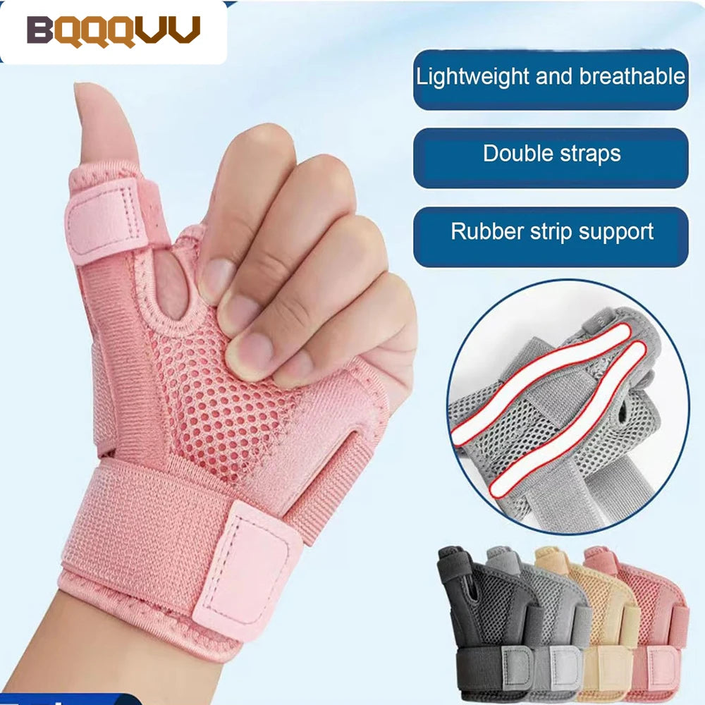Adjustable Thumb Spica Splint - Thumb Stabilizer Wrist Brace Support for Carpal Tunnel, Arthritis & Tenosynovitis