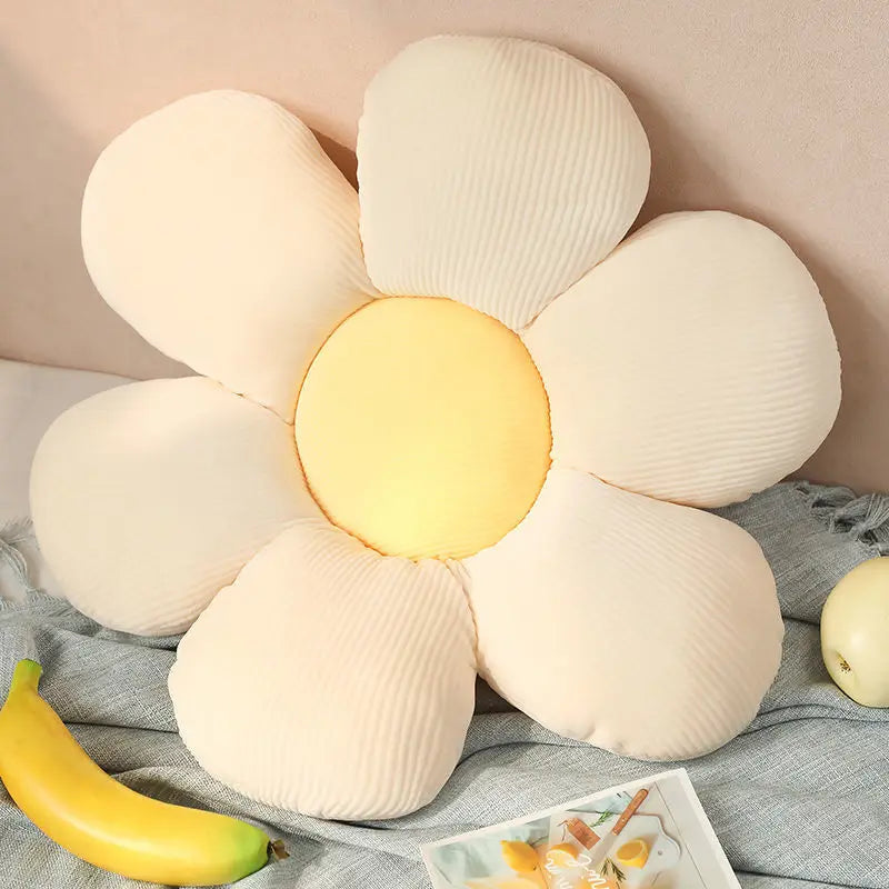 6 Styles Sunflower Pillow – Cute Daisy Cushions with Petals, 40cm, Perfect Birthday Gifts & Home Décor for Bedroom & Office