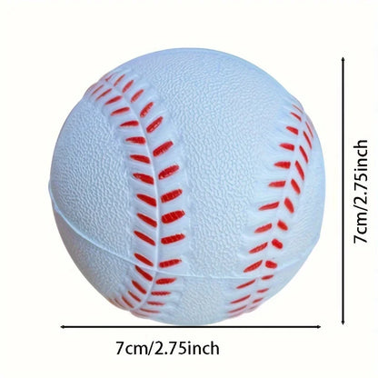 Unisex Lightweight Softball – Durable Elastic PU Foam Baseball for Indoor/Outdoor Training & Recreation