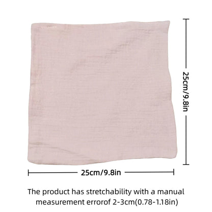 TDHD 5PCS Baby Towels – Soft Cotton Muslin Squares for Newborns, Infant Hand, Bath, Shower, and Face Use