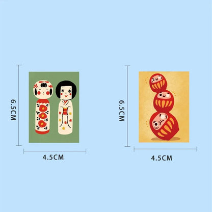 50Pcs Japanese Cartoon Stickers - Waterproof Decorative Decals for Laptop Phone Case Refrigerator Skateboard DIY Decor