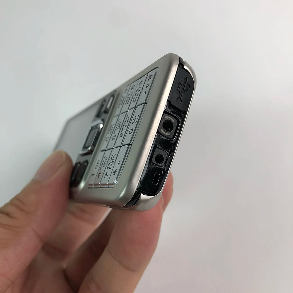 Original Nokia 6300 GSM 2G Mobile Phone – Bluetooth, Multi-Language Keyboard (Russian, Arabic, Hebrew, English), 2007 Used Cellphone