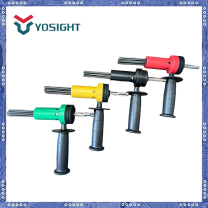 SDS Plus Deburring Tool - Detachable Handle Needle Deslagger for Rust Removal & Metal Edge Finishing
