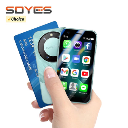 SOYES F8 Pro Max Mini Android Phone — 3.0" Display, 1GB RAM, 16GB ROM, Dual SIM, 3G, Play Store Compatible Small Smartphone