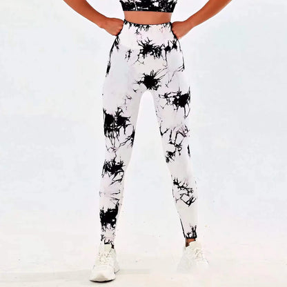 Women’s High-Waist Yoga Pants — Seamless Push-Up Sport Leggings for Fitness, Workout & Gym Wear