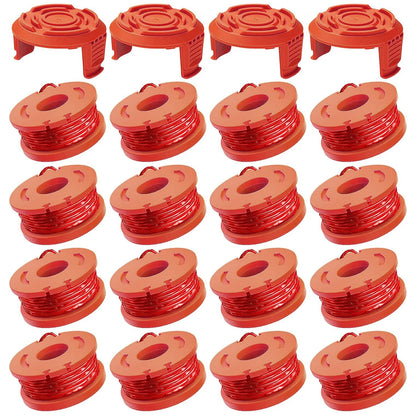 Replacement Grass Trimmer Spool Line - 10ft (3m) Edger Line Compatible with WORX WA0010, 8/15/20PCS Set