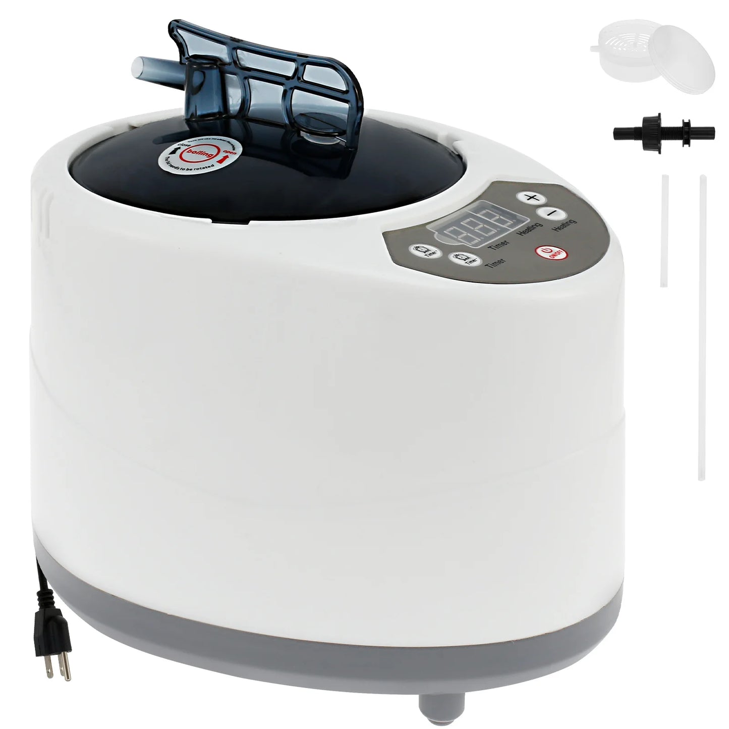 3L Sauna Steamer Machine – 1000W US Steam Pot Generator with Safety Protection for Bath Tub & Sauna Room