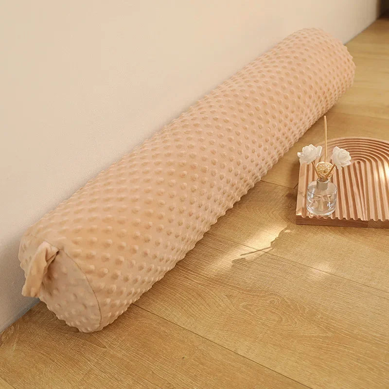 Cylindrical Throw Pillow – Soft Body Pillow for Side Sleeping & Pregnancy, Detachable & Washable Leg Gripper Pillow