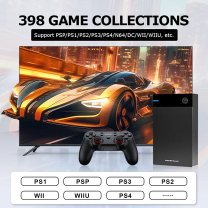 Hyperspin HDD with 100,000+ Retro Games – Portable Game Hard Drive for PS4/PS3/PS2/Wii/WiiU/SS/N64, Compatible with Windows 7/8/10