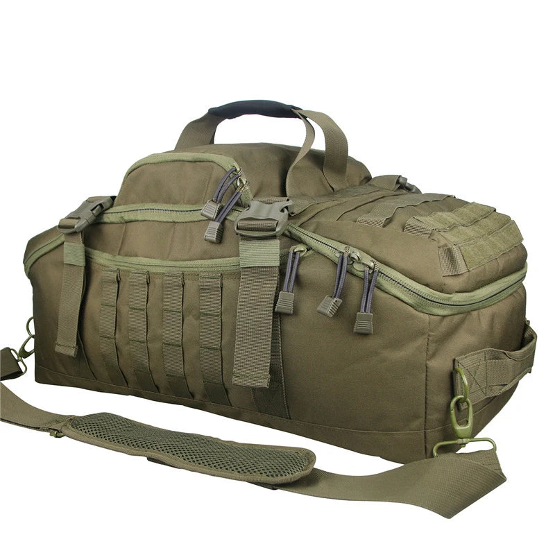 LQARMY Tactical Military Backpack – 30L/45L/80L 3-in-1 Gym, Camping, Travel Bag