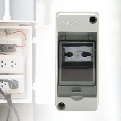 Waterproof Power Distribution Box with Circuit Breaker – Protection Box for Hotel, Workshop & Power Stations