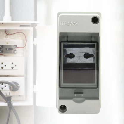 Waterproof Power Distribution Box with Circuit Breaker – Protection Box for Hotel, Workshop & Power Stations