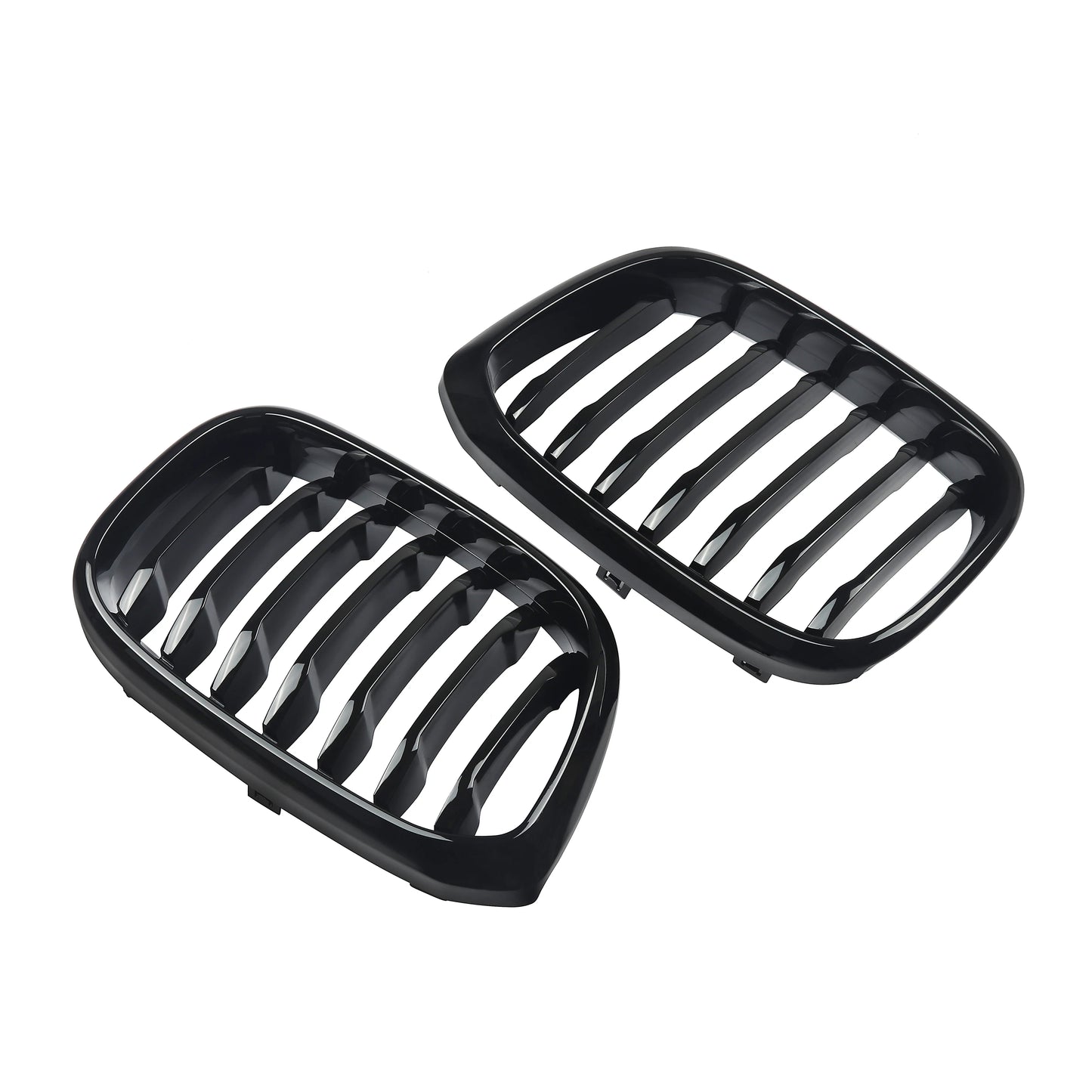 MagicKit Front Bumper Grill for BMW X3 X3M G01 & X4 G02 (2018-2020) — Gloss Black Single Slat Sport Style Replacement