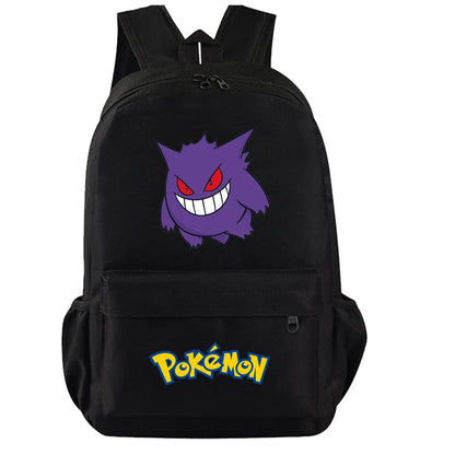 Pokemon Kids Backpack — Pikachu, Charizard, Bulbasaur, Snorlax & Eevee Schoolbag Cartoon Gift