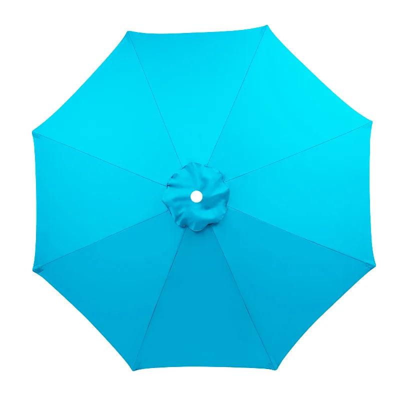 Waterproof Garden Umbrella Replacement Cover – UV Protection Sunshade Canopy for Outdoor Patio, Beach & Garden (2m/2.7m/3m)