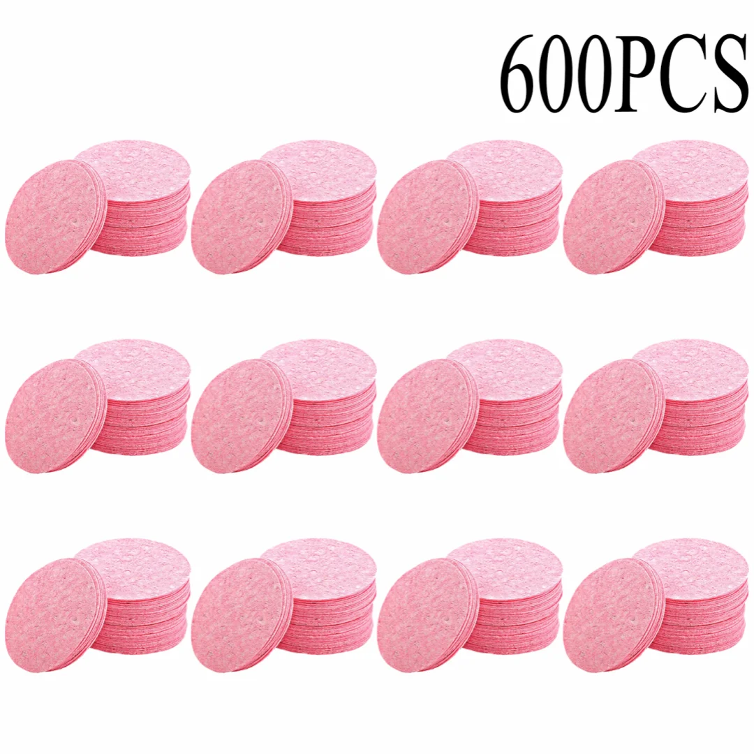 50-1000PCS Compressed Facial Cleansing Sponges – Absorbent, Latex-Free Exfoliating Makeup Pads