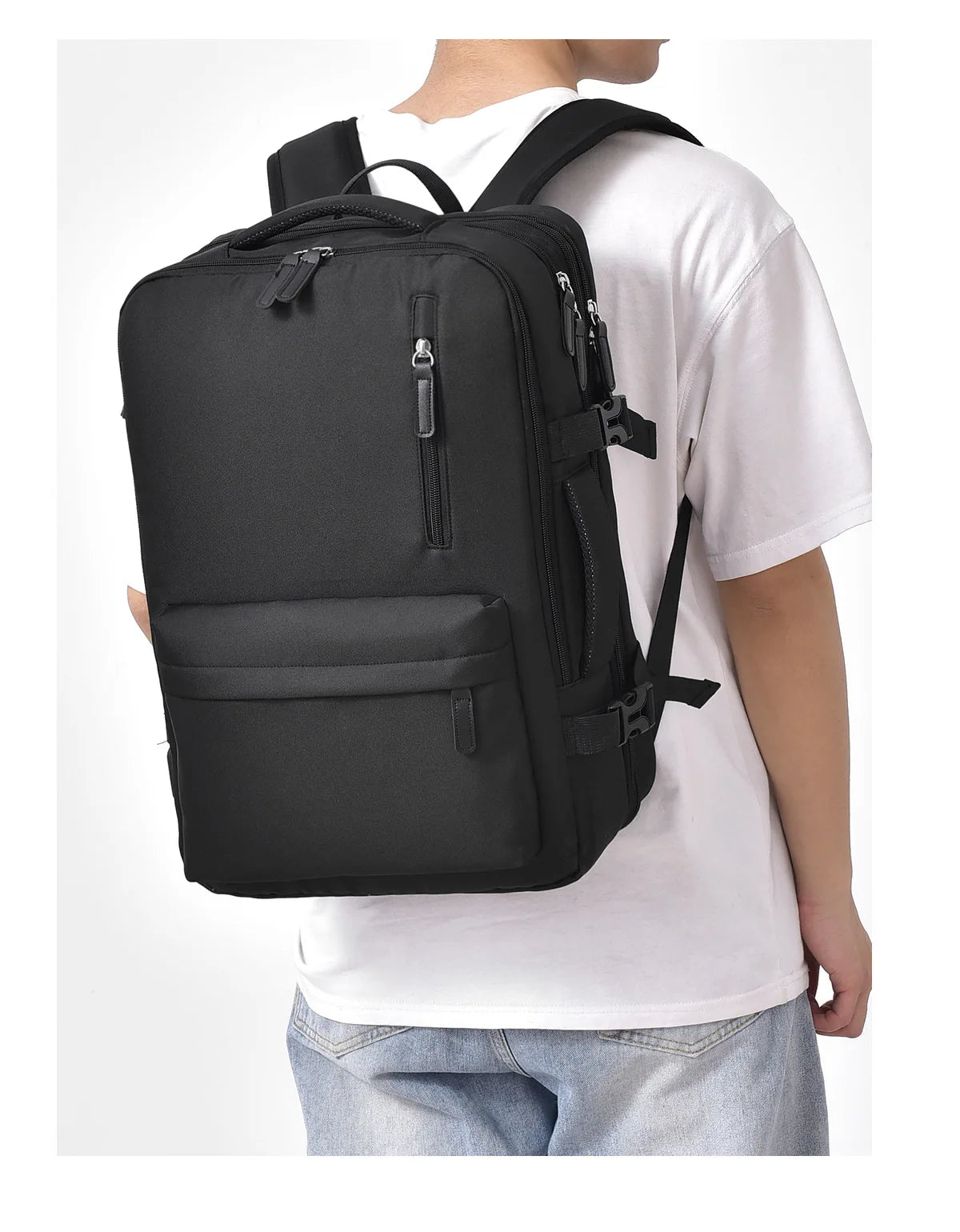 40x30x20 Cabin Backpack — Hand Luggage Laptop Bag for Airplane Travel, School, Men & Women