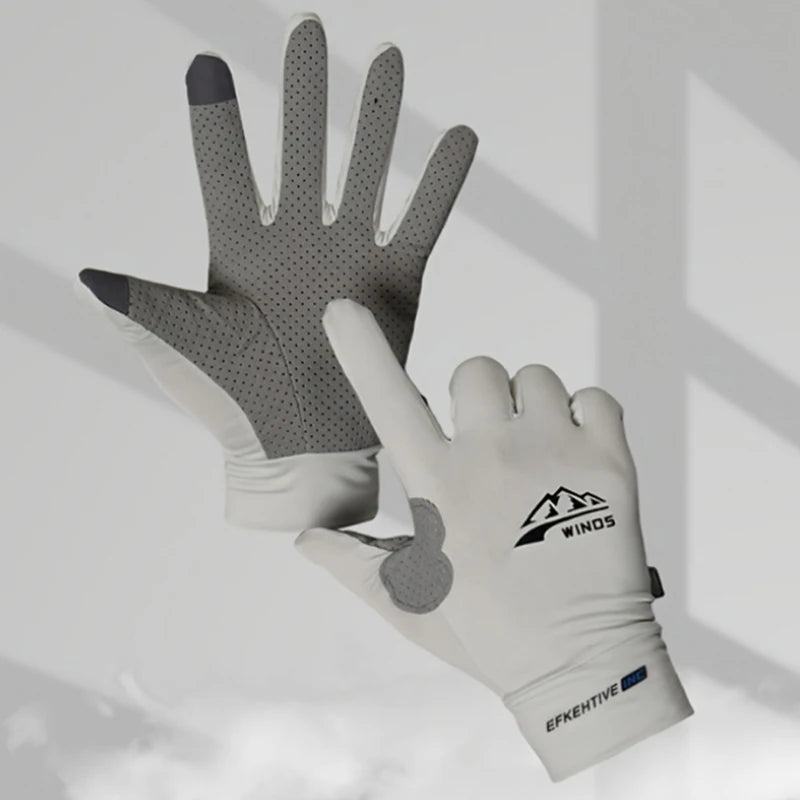 Unisex Summer Cycling Gloves – Lightweight Breathable Thin Gloves for Driving, Running, Hiking & Outdoor Sports Protection Gear