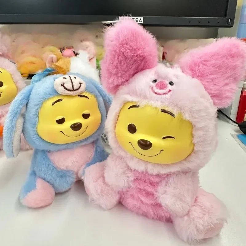 Disney Winnie the Pooh Naughty Party Blind Box – Vinyl Plush Pooh Bear Pendant & Surprise Toy