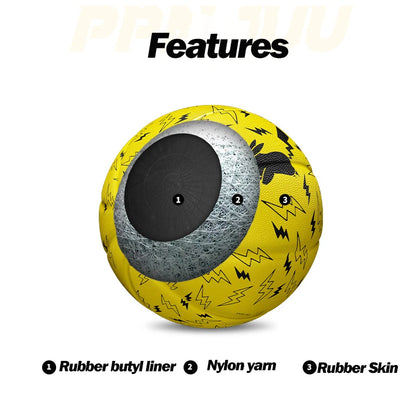 Professional PU Leather Basketball Size 7 – Indoor & Outdoor Game Ball with Pump