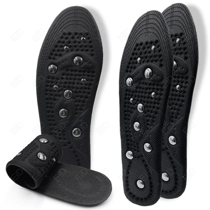 EiD Magnetic Therapy Foot Insoles – Soft Acupressure Sports Cushion for Men & Women