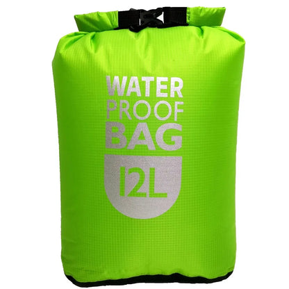 6L/12L Outdoor Dry Bag – Waterproof Sack for Fishing, Boating, Rafting, Kayaking, Floating Accessories
